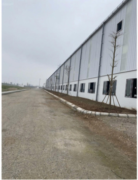 Cho thuê 19200m2 kho xưởng trong KCN tại Hà Nam
