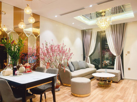 Cho thuê gấp CH cao cấp Sun Grand City - 69B Thụy Khuê, 96m2, 2PN, đủ đồ giá 23tr/tháng 0975 864 664