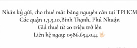 Cho thuê nhà góc 2 mặt tiền nằm trên đường Võ Văn Kiệt thành phố Phan Thiết