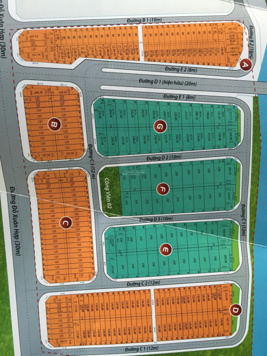 Đất nền Hoàng Anh Minh Tuấn đối diện TT global Cty sổ đỏ CN 10x20,6 LG 30m 108tr/m2 LH: 0909 717 886