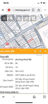 Cần bán lô đất kiệt sát đường K20