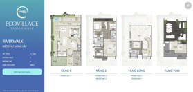 Hàng Limited! Duy nhất căn biệt thự song lập khu biệt thự đảo vip Ecovillage Saigon River, 23.582tỷ