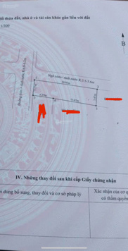 Lô góc Hoa Động 106m2 gần khu đấu giá mới chia được 2 lô nhỏ