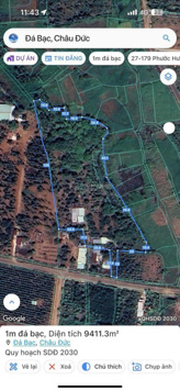 Chủ kẹt tiền cần bán gấp 9200m2 đất nhà vườn, có sẵn 600m2 thổ cư, thuộc Đá Bạc Châu Đức, BRVT