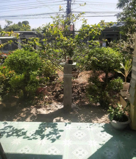 Bán đất có nhà tại thành phố Gò Công, mặt tiền đường Huyện Lộ 19 nhựa. Cắt bán 322m2 có sổ 1,59 tỷ