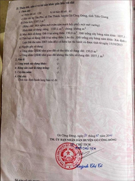 Bán đất mặt tiền biển, có thổ cư