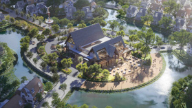 Biệt thự đảo Làng Châu Âu Ecopark Vinh, ngôi nhà lý tưởng của giới thượng lưu