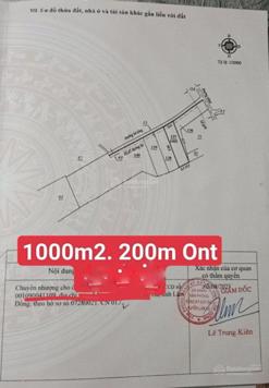 Sở hữu ngay lô đất 1000m2 sẵn thổ cư chỉ với 10.5 tỷ