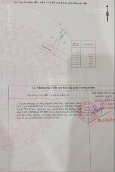 Lô đất trung tâm thị trấn Đất Đỏ. Mặt tiền đường nhựa như hình phù hợp đầu tư