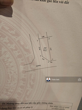 Bán Lô góc duy nhất đấu giá Khánh Tân, Sài Sơn, diện tích 67m2, giá 4,5 tỷ, đầy đủ cơ sở hạ tầng.