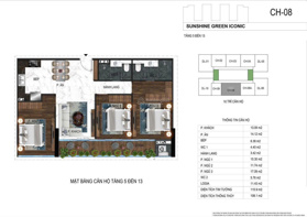 Cần bán gấp căn 3 ngủ, 2 vệ sinh diện tích 109m2 toà BCD. Ban công Đông Bắc liên hệ: 0967 935 099