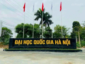 Cần bán gấp mảnh đất ngay khu trường Đại Học Quốc Gia Hà Nội 2 tỷ 300 triệu diện tích 110m2 bao sổ.