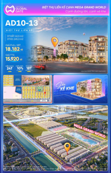 Bán biệt thự view đẹp tại Vinhomes Cổ Loa, 15,92 tỷ, 62,5m2, Đông Anh, Hà Nội