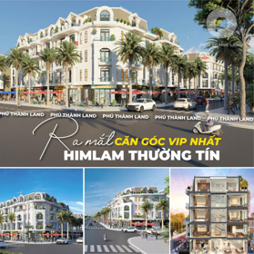 Mua căn shophouse góc - Tài sản tự tăng giá tốt nhất tại Himlam Thường Tín == alo ngay