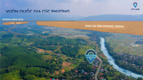 Bán đất vị trí đẹp tại TT Vụ Bản, Lạc Sơn, Hòa Bình, DT 160m2 414m2, MT 5,5m - 9,7m, sổ đỏ trao tay