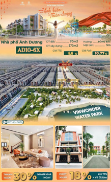 Độc quyền Ánh Dương 70m2 rẻ nhất hiện tại, VTC chỉ 3tỷ, chỉ 125tr/m2 - Vinhomes Ocean Park 3