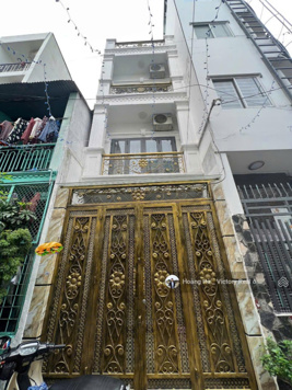 Hàng hiếm tại Đồng Đen, (3.85 x 11m, nở hậu 4m) - 44.4m2, 1 Trệt 2 Lầu ST, Tân Bình, HCM, 6.9 Tỷ TL