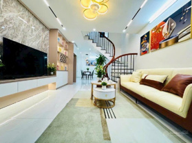 Nhà đẹp Mỹ Đình 2 - Nam Từ Liêm. Vỉa hè rộng thênh thang. Oto chạy vòng quanh