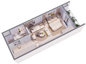 Căn hộ đẳng cấp chuẩn 5* ngay quảng trường Hùng Vương giá chỉ từ 1,18 tỷ/căn, lh 0934 449 444