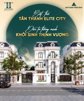 Cơ hội đầu tư vàng tại khu đô thị Tân Thanh Elite City