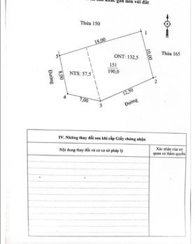 Bán đất Ninh Hòa - lô góc 190m2 - mặt tiền 8m