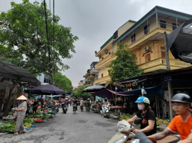 Nhà 2 tầng mặt chợ sinh viên - Phúc Thành. Diện tích 81,4m2 x 5,8m mặt