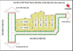 Chỉ 2,5tr / m2 full thổ cư tại Thanh Hóa