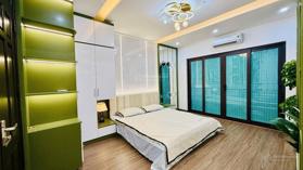 Siêu phẩm đón Tết! Đền Lừ, thang máy, 20m ra ô tô tránh, nhà mới tinh, 34m2 x 5 tầng, giá 7,4 tỷ