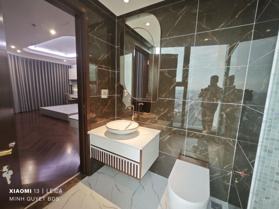 Cho thuê căn hộ chung cư tầng 27 Diamond Crown Lê Hồng Phong, DT 108m2 lô góc, 3 ngủ full nội thất