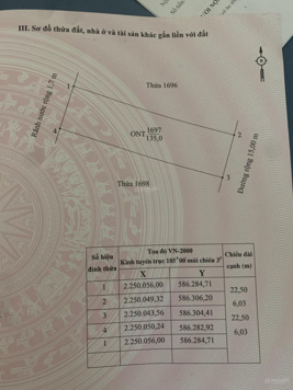Bán đất chính chủ 135m2 đất phân lô Gia Thịnh, Gia Viễn, Ninh Bình