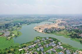 Biệt Thự Bắc Đầm Vạc. Đất nền sổ đỏ. Lô rẻ nhất Đơn Lập 280m2