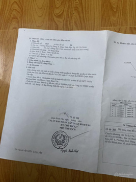 Bán Đất Đẹp Ngang 5m Dài 18m. Giá 5ty25 - Hẻm 704 Đường Hương Lộ 2, Gần ngã tư bốn xã, Tân Hòa Đông