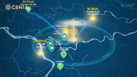 Bán biệt thự 240m2. Centa City. Ngay sát Ninh Hiệp, cách trung tâm Nhà Hát Lớn Hà Nội 12km