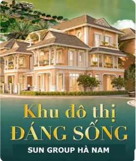 Mở bán đợt đầu - nhà phố biệt thự Sun Urban City Hà Nam đẳng cấp thượng lưu