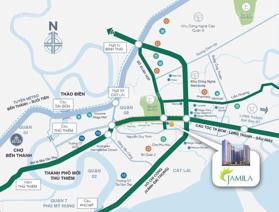 Bán 190m2 shophouse Jamila 2 tầng, view trực diện hồ bơi, giá 13 tỷ, LH 0932 004 566