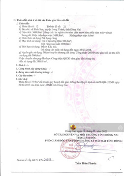 Ngộp bank - thiện chí bán nhanh gần 3700m2 đất xã Bình Sơn - mặt tiền đường nhựa một sẹc ĐT 769