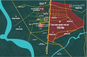 Chủ ngộp bank bán gấp lô đất 420m2 đối diện khu công nghiệp Phú Quý Thanh Hoá