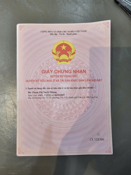 Cần bán nhanh lô đất dịch vụ Vạn Phúc view mặt Him Lam