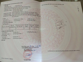 Chỉ cần 1tỷ300 có cả nhà 3 tầng + đất thổ cư sổ hồng 210m2 - Ý Yên, Nam Định