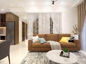 Cho thuê 3PN full nội thất nhà đẹp xuất sắc The Sun Avenue, giá chỉ 19 triệu/tháng