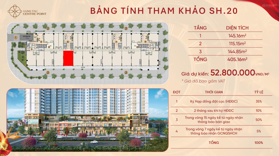 Bán Shophouse Vũng Tàu Centre Point giá độc quyền sở hữu lâu dài giá chỉ 52 triệu/m2