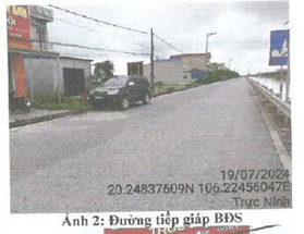 Bán đấu giá 01 BĐS tại Trực Ninh, Nam Định