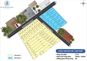 Khoan! 600.000 /m2 tại Thạch Sơn - 1 lô cuối cùng