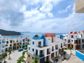 Cho thuê căn góc Santo Port trực diện biển Hòn Thơm Phú Quốc