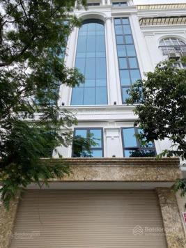 Cho thuê nhà Lê Văn Lương 90m2 x 9 tầng có hầm MT 6m, thang máy có hầm, ô tô đỗ thoải mái. Giá 60tr