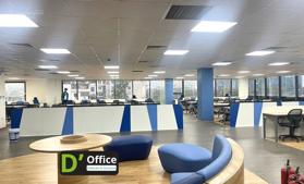 Cho thuê VP 530m2 (có cắt 350, 200, 150m) giá 200k/m2/th setup nội thất 900tr tại Mac Plaza Hà Đông