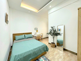 Căn hộ studio mới khai trương có cửa sổ thoáng ngay Ung Văn Khiêm gần Hutech, Ngoại Thương, GTVT