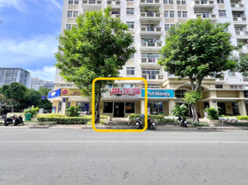 Cho thuê shop 168m2 mặt tiền đường C, chung cư Cảnh Viên 2, gần ngay khu Midtown Phú Mỹ Hưng Quận 7