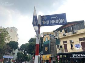 Bán nhà mặt phố tầng 1 tại Phố Thợ Nhuộm mặt tiền hơn 4m diện tích sử dụng 34m2 sổ đỏ gần 23m2