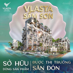 Chính chủ cần bán khách sạn 8 tầng mặt biển dự án Vlasta - Sầm Sơn, sổ đỏ lâu dài. Giá đầu tư!